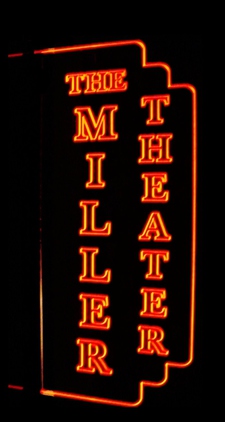 Theater Home Miller sample Acrylic Lighted Edge Lit LED Sign / Light Up Plaque Full Size Made in USA