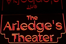 Theater Home Theater Box Office Acrylic Lighted Edge Lit LED Sign / Light Up Plaque Full Size Made in USA