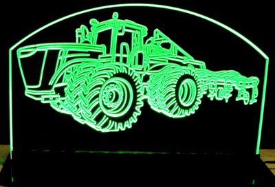 Tractor 9460R John Deere Acrylic Lighted Edge Lit LED Sign / Light Up  Plaque Full Size Made